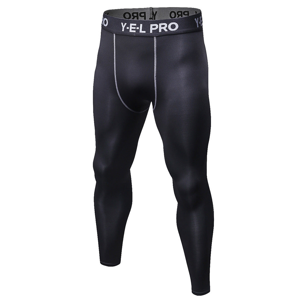 Herrer kompressions-løbetights med fugtregulerende teknologi og ergonomisk snit Stilla