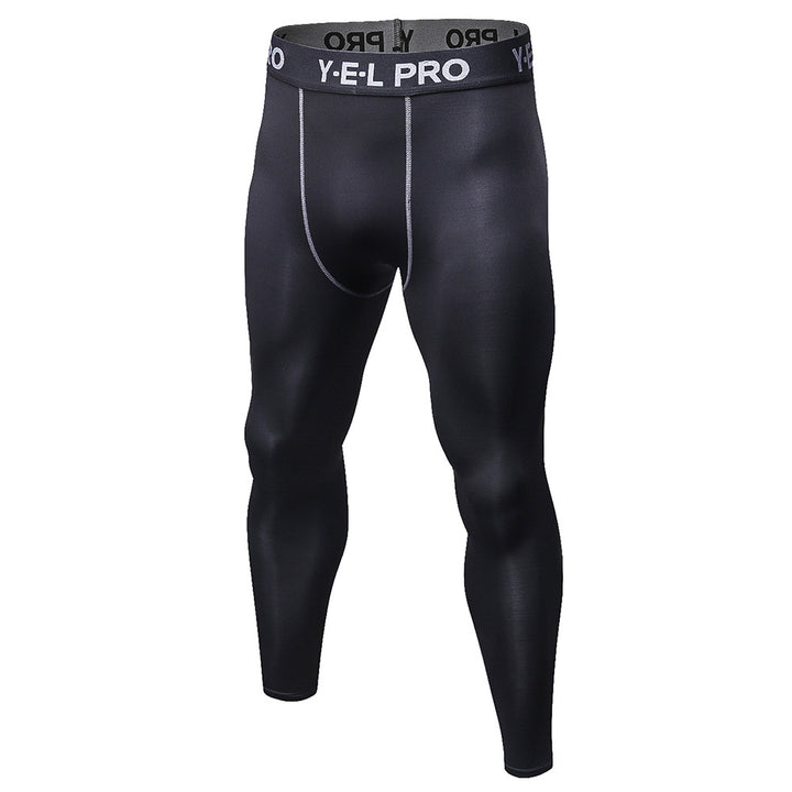 Herrer kompressions-løbetights med fugtregulerende teknologi og ergonomisk snit Stilla