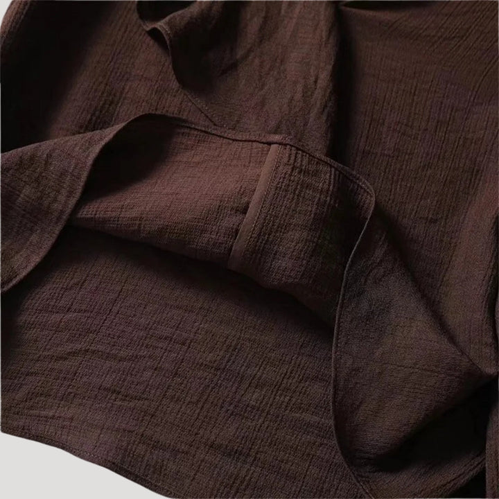Stilla | Rynket Front Langærmet Bluse