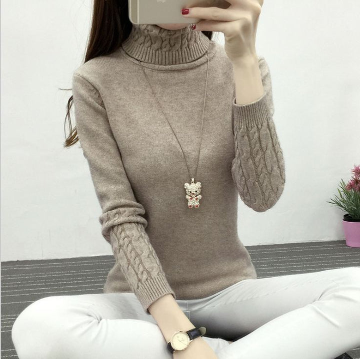 Stilla | Rullekrave sweater Minda til damer