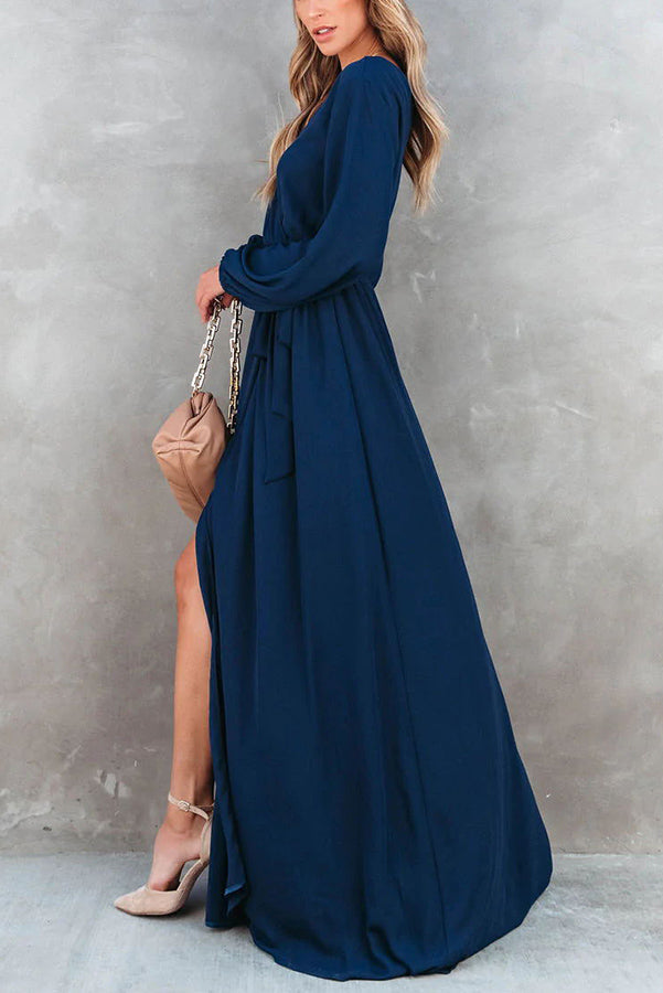 Stilla | Elegance Er Skønhed Front Bind Maxi Kjole