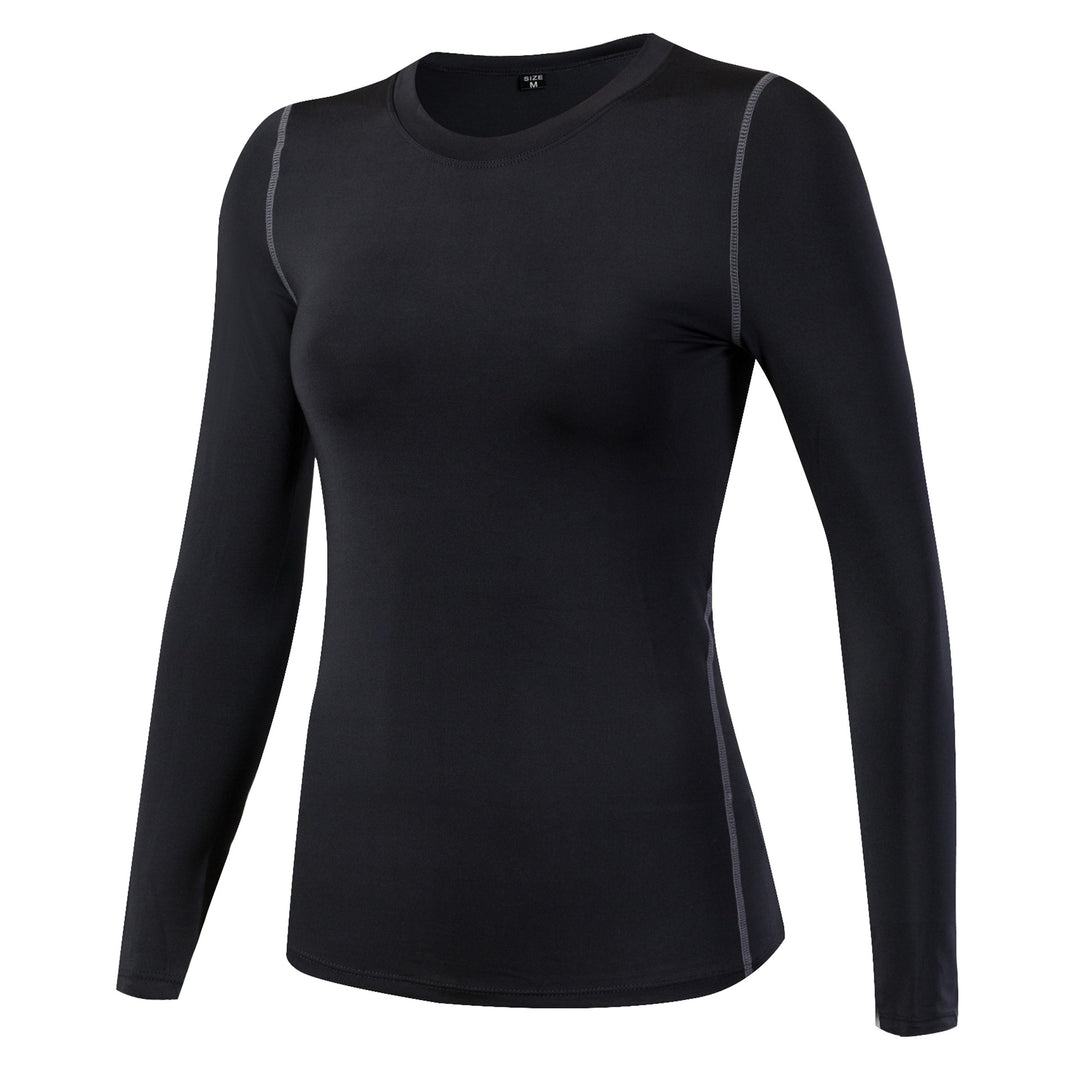 Dame Funktions-langærmet shirt lavet af højelastisk materiale med innovativ fugtregulering Stilla