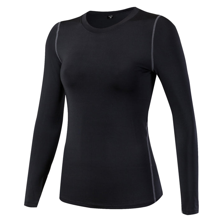 Dame Funktions-langærmet shirt lavet af højelastisk materiale med innovativ fugtregulering Stilla