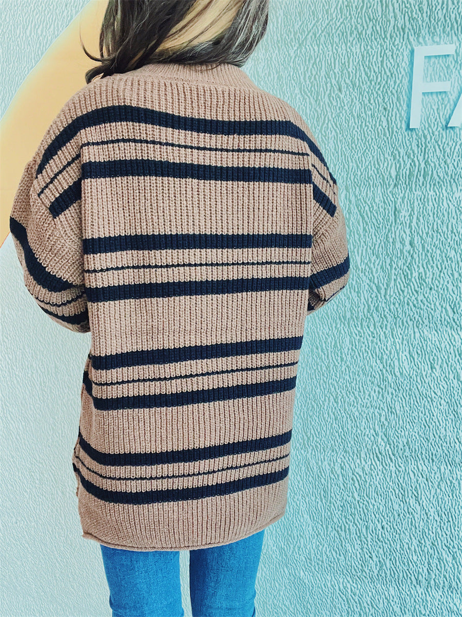 Stilla | Stribet pullover med lange ærmer og behagelig pasform