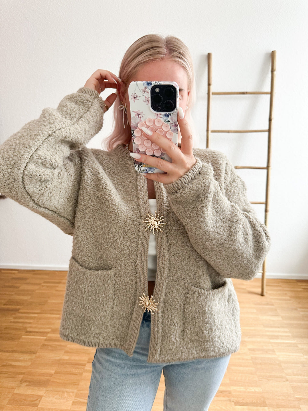 Stilla | Cozy Plush Teddy Jakke til Casual Chic Looks
