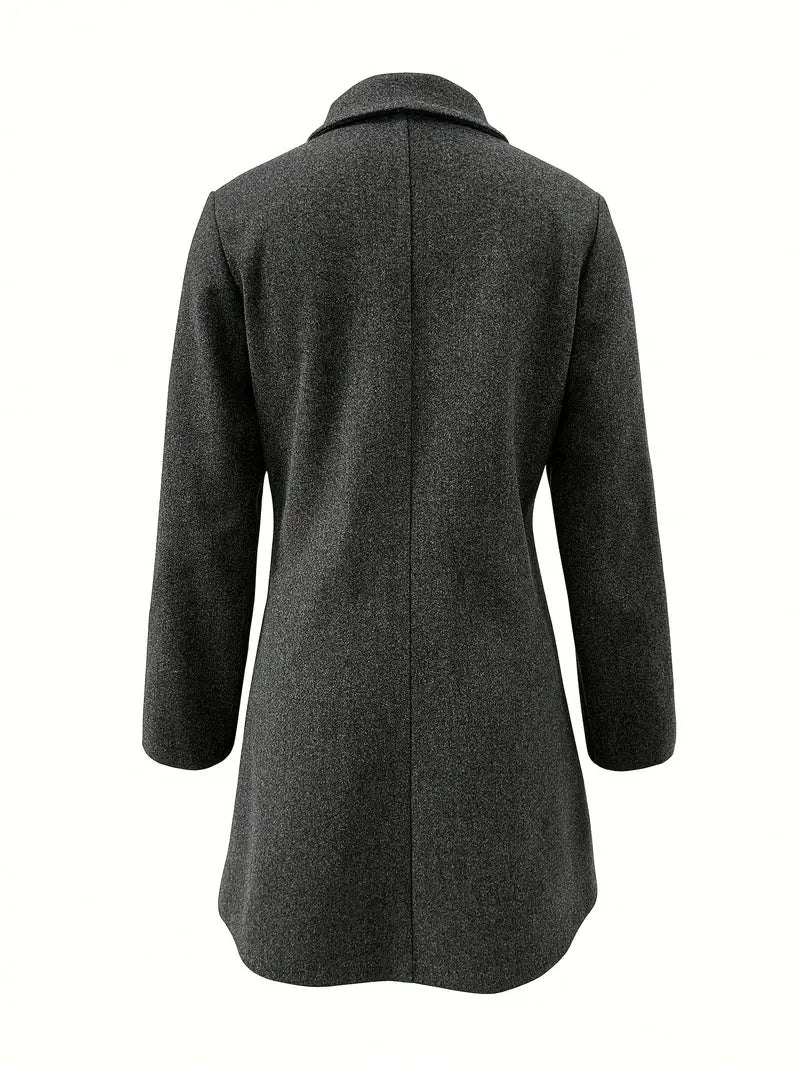 Stilla | Tideless Elegance Dobbeltknappet Trenchcoat Raffineret