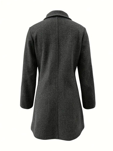Stilla | Tideless Elegance Dobbeltknappet Trenchcoat Raffineret