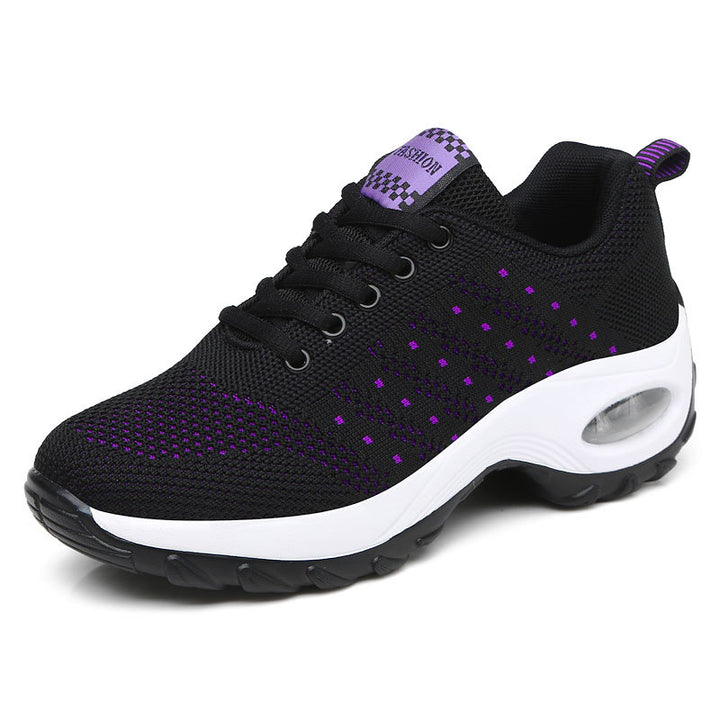 Dame Air-Cushioned Åndbare Sneakers Stilla