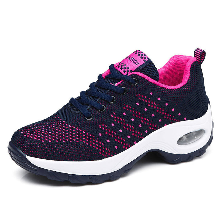 Dame Air-Cushioned Åndbare Sneakers Stilla