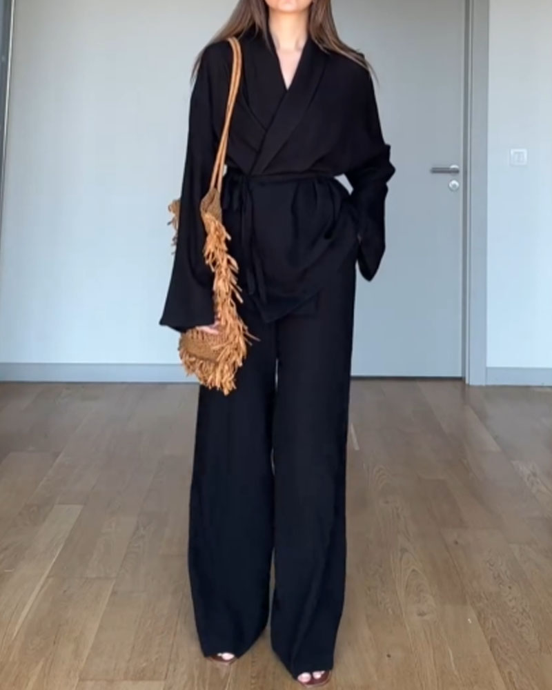 Stilla | Komfortabelt Kimono Sæt
