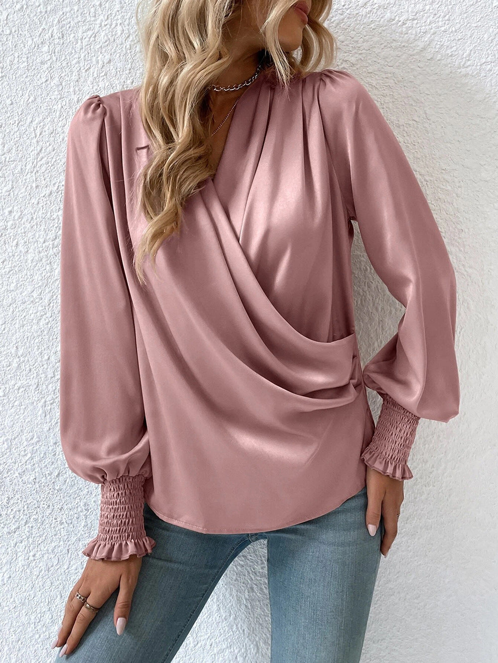 Stilla | Bluse Romantique med lanterneærmer