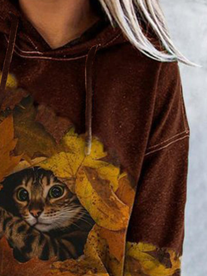 Stilla | Herbstpullover mit Katzenaugeneffekt