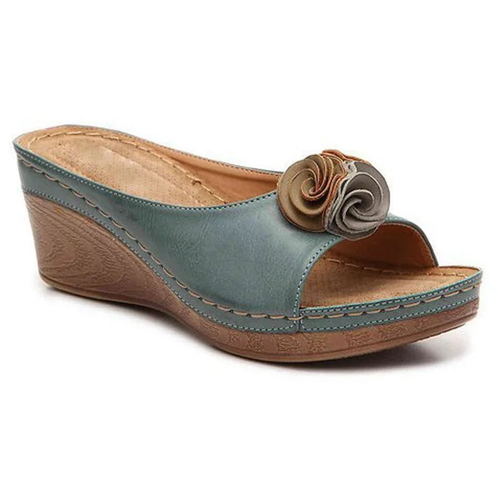 Stilla | Orthopædiske Sandaler I Blomsterdesign