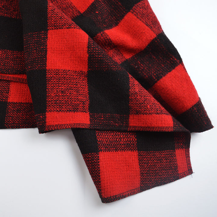 Kvinders Lush Tjekket Poncho Skovae