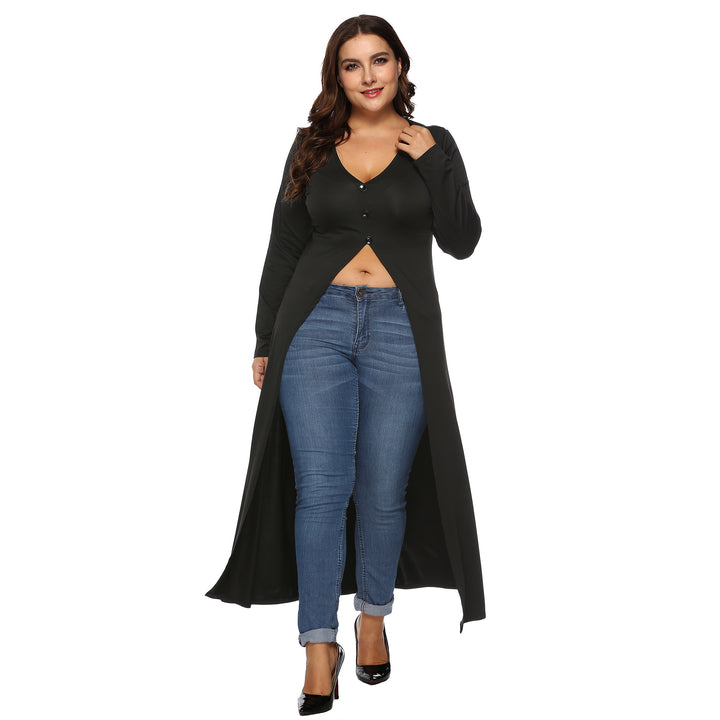 Femme Langærmet Knap-Down Cardigan Stilla