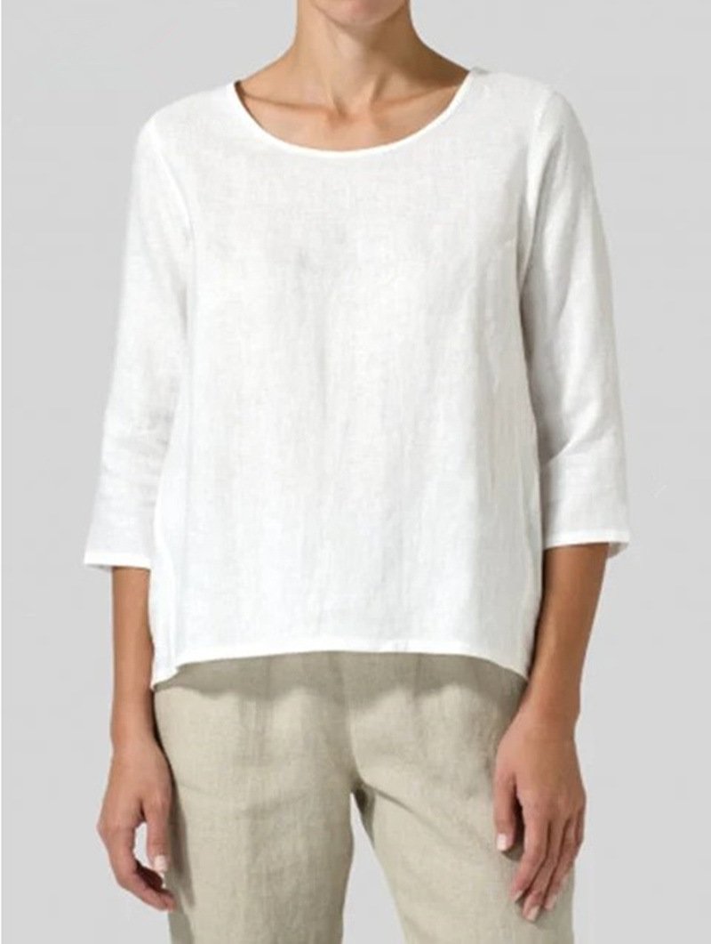 Stilla | Minimalistisk Afslappet Bluse