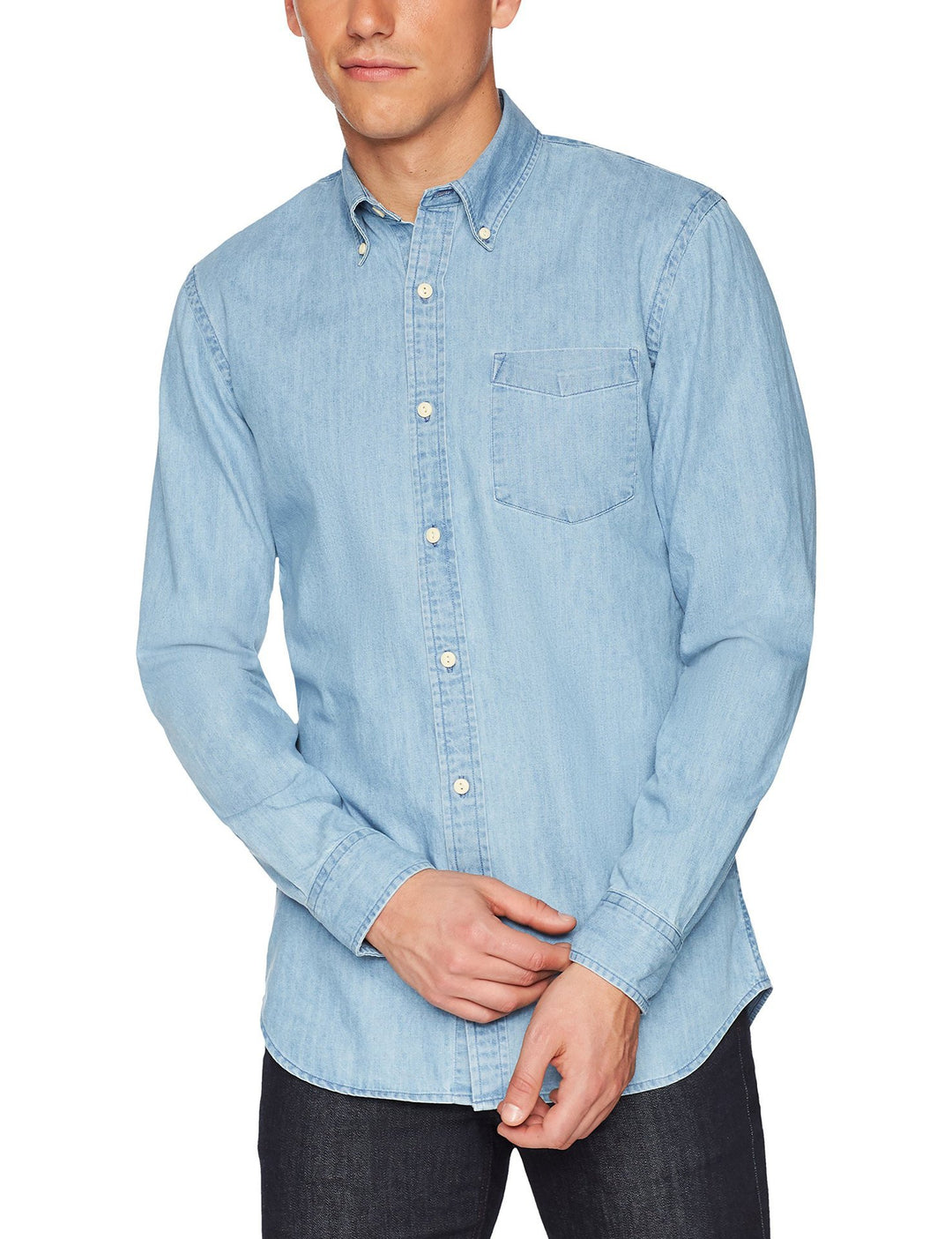 Herren Casual Jeansskjorte Stilla