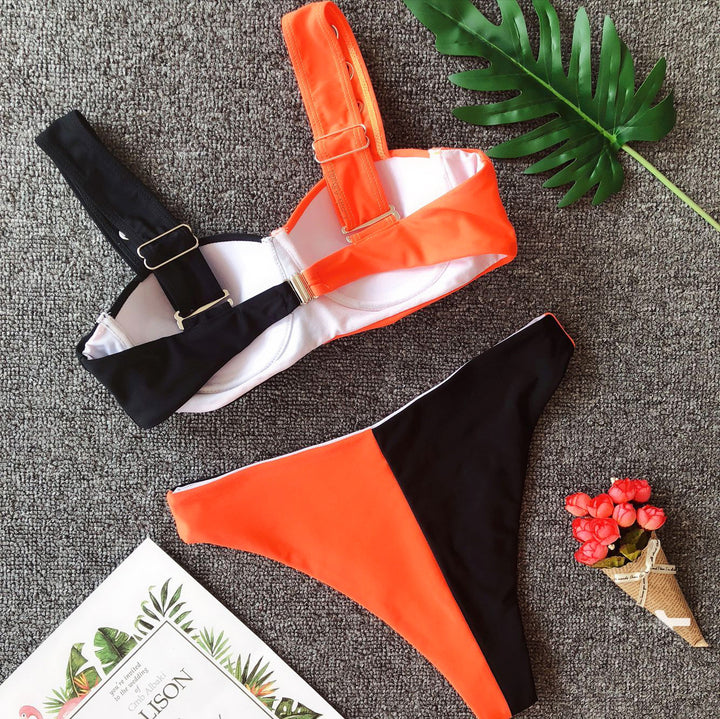 Dame Trendy Bikini med innovative spændeelementer Stilla