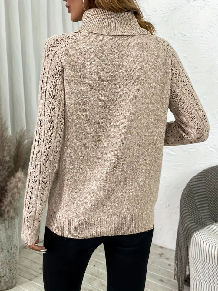 Stilla | Dame Trøje Med Høj Krave
