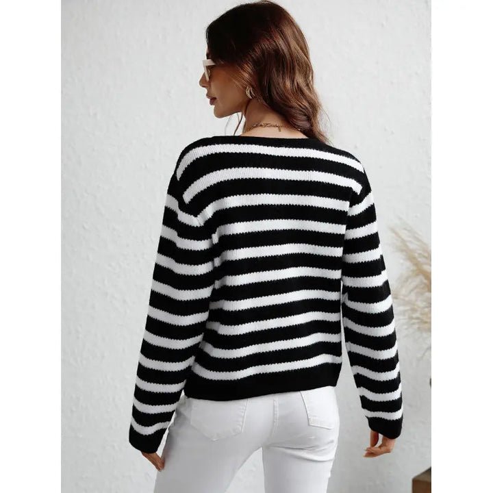 Stilla | Strik-cardigan med knapper og sidelommer