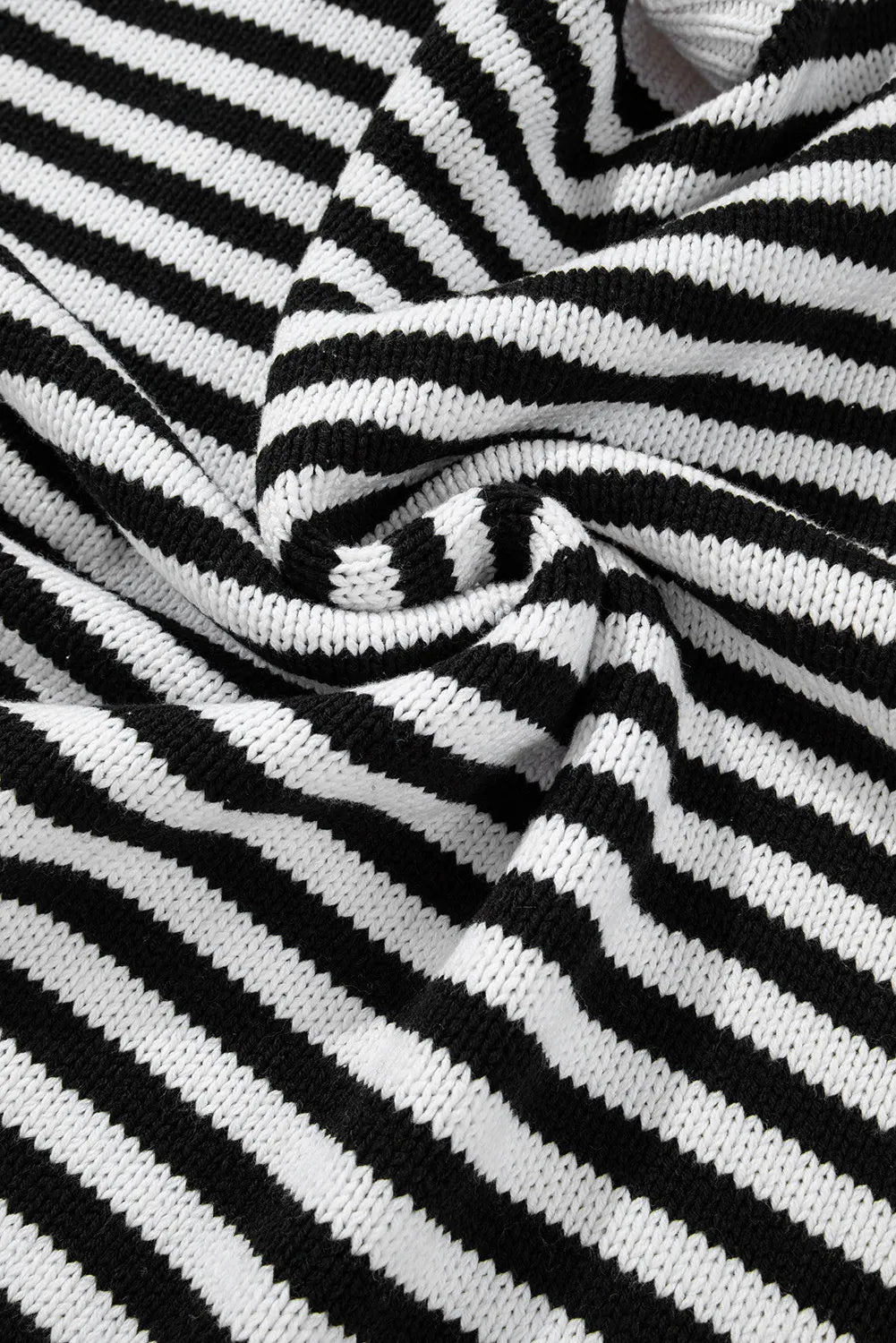 Stilla | Stribet Pullover Med Komfortærmer