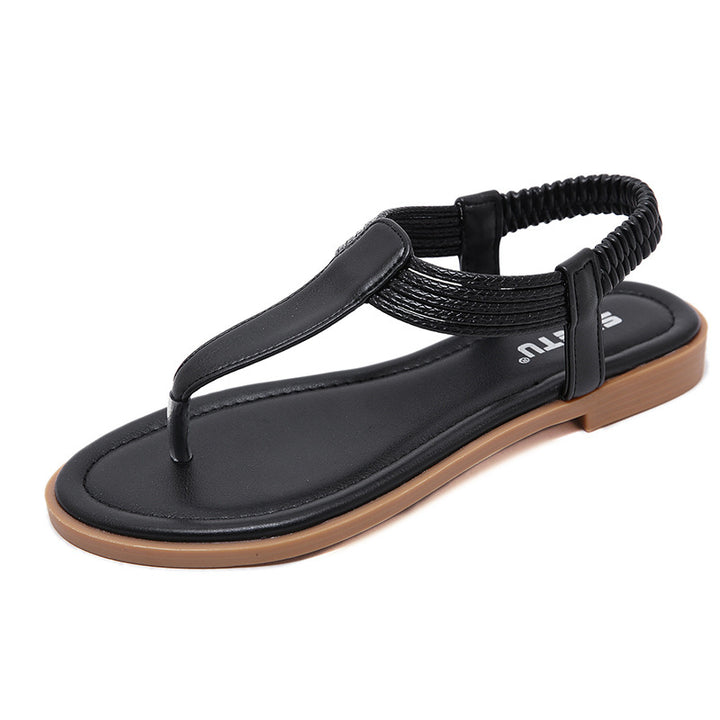 Dame Zehentrenner-sandaler med fleksibelt remdesign og dæmpende sål Stilla