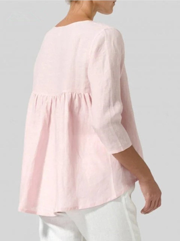 Stilla | Minimalistisk Afslappet Bluse