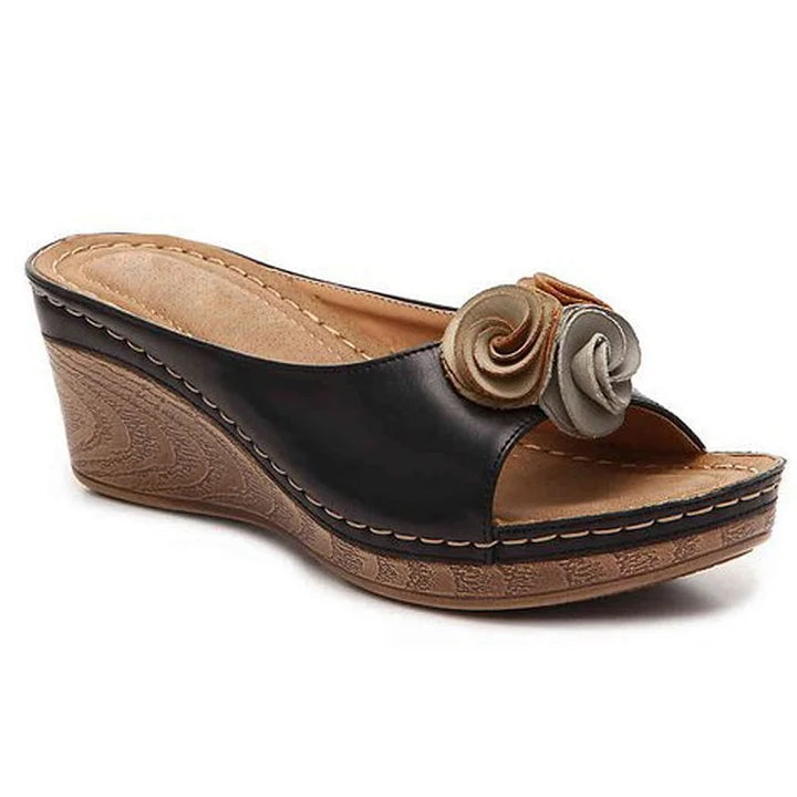 Stilla | Orthopædiske Sandaler I Blomsterdesign