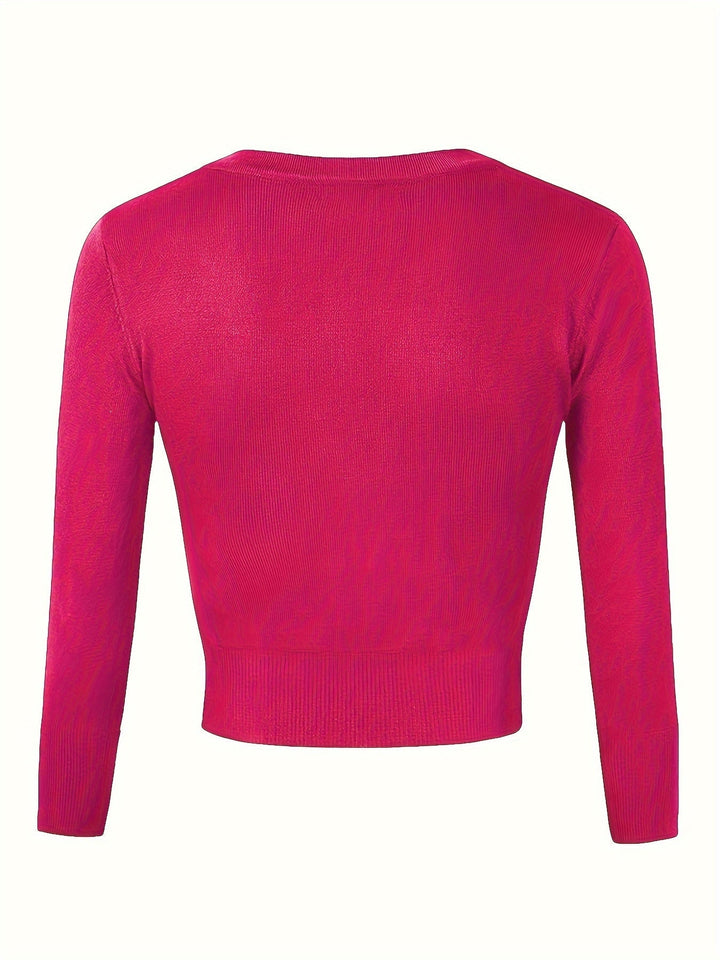 Stilla | Cardigan Bolero med knaplukning