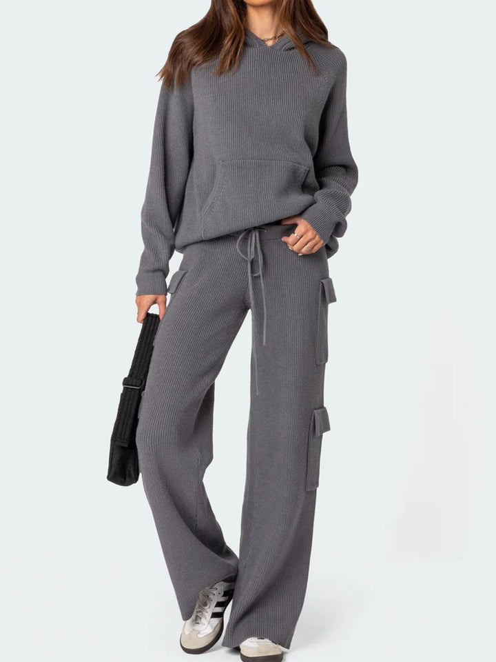 Stilla | Hættetrøje og langærmet bukser outfit
