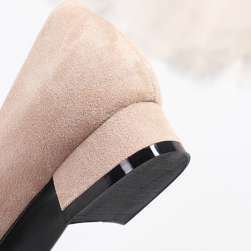 Dame Elegante Sløjfe-Detajler Flats Stilla
