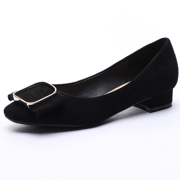 Dame Elegante Sløjfe-Detajler Flats Stilla