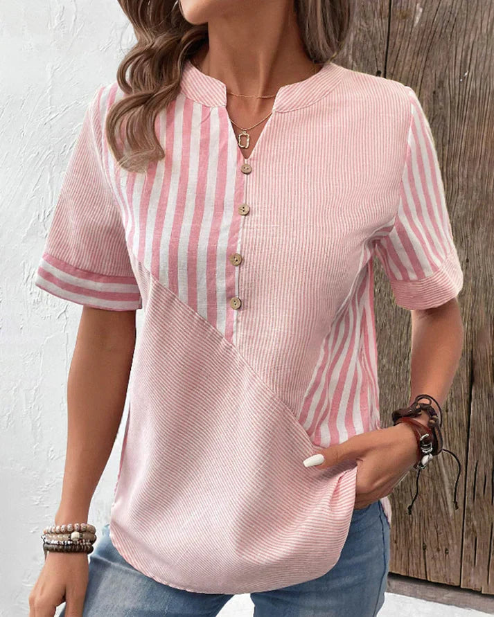 Stilla | Smart Bluse Bomuld
