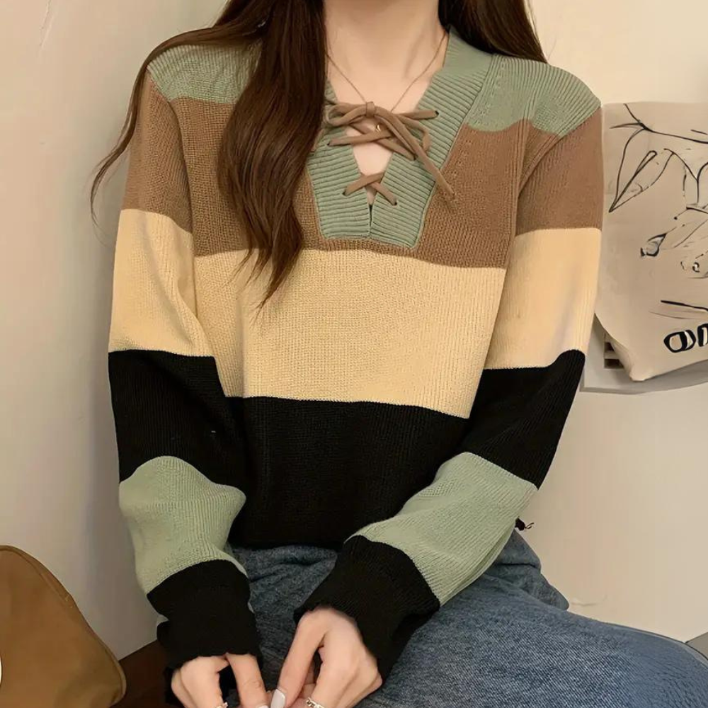 Stilla | Elegant Afkortet Sweater til Kvinder
