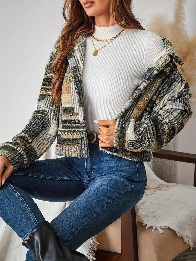 Stilla | Elegant Ternet Uldjakke