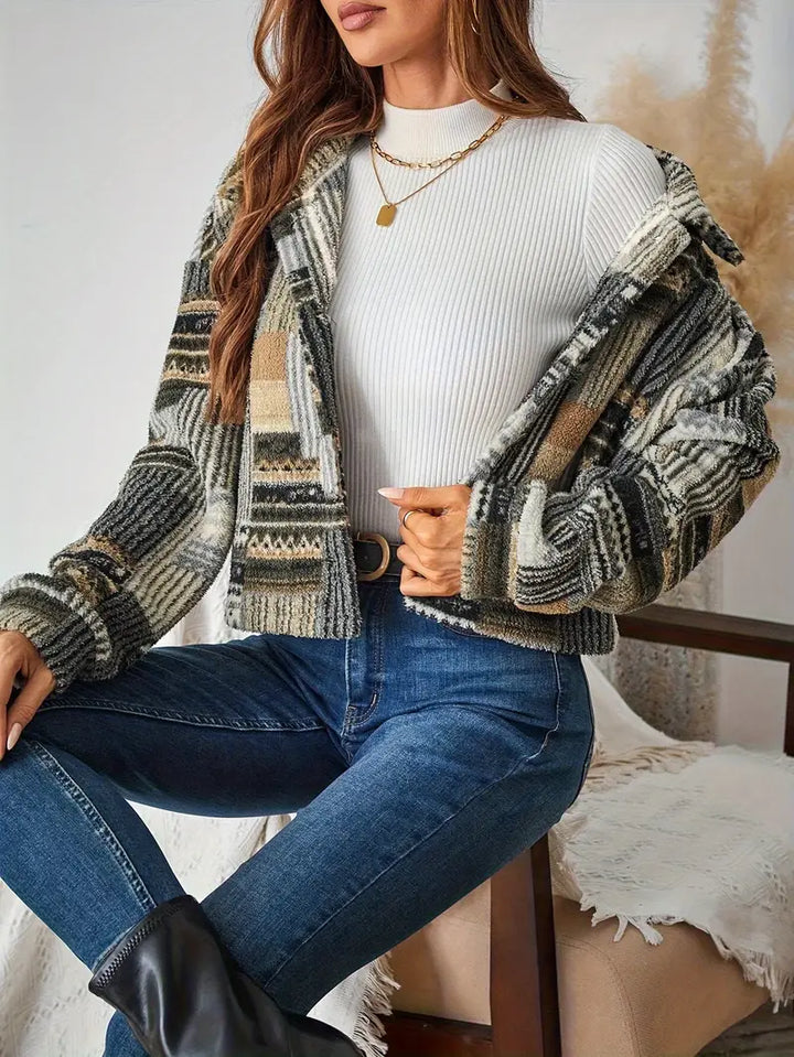 Stilla | Elegant Ternet Uldjakke