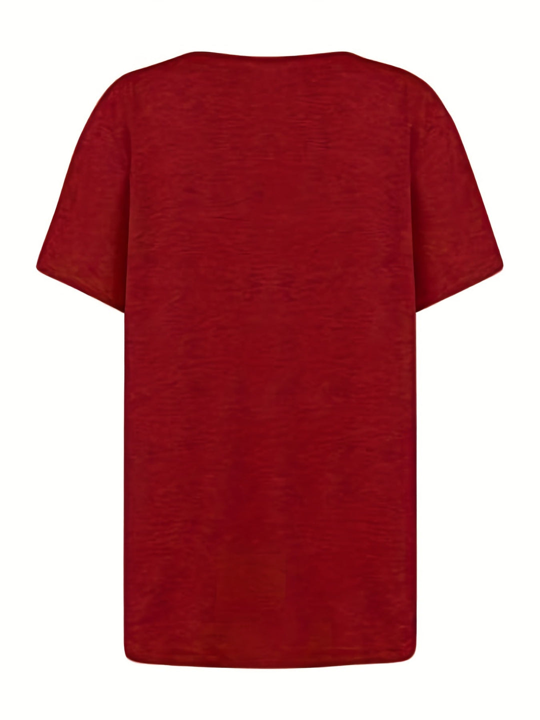Stilla | Rynket Bluse Asymmetrisk Let Bluse Med Korte Ærmer