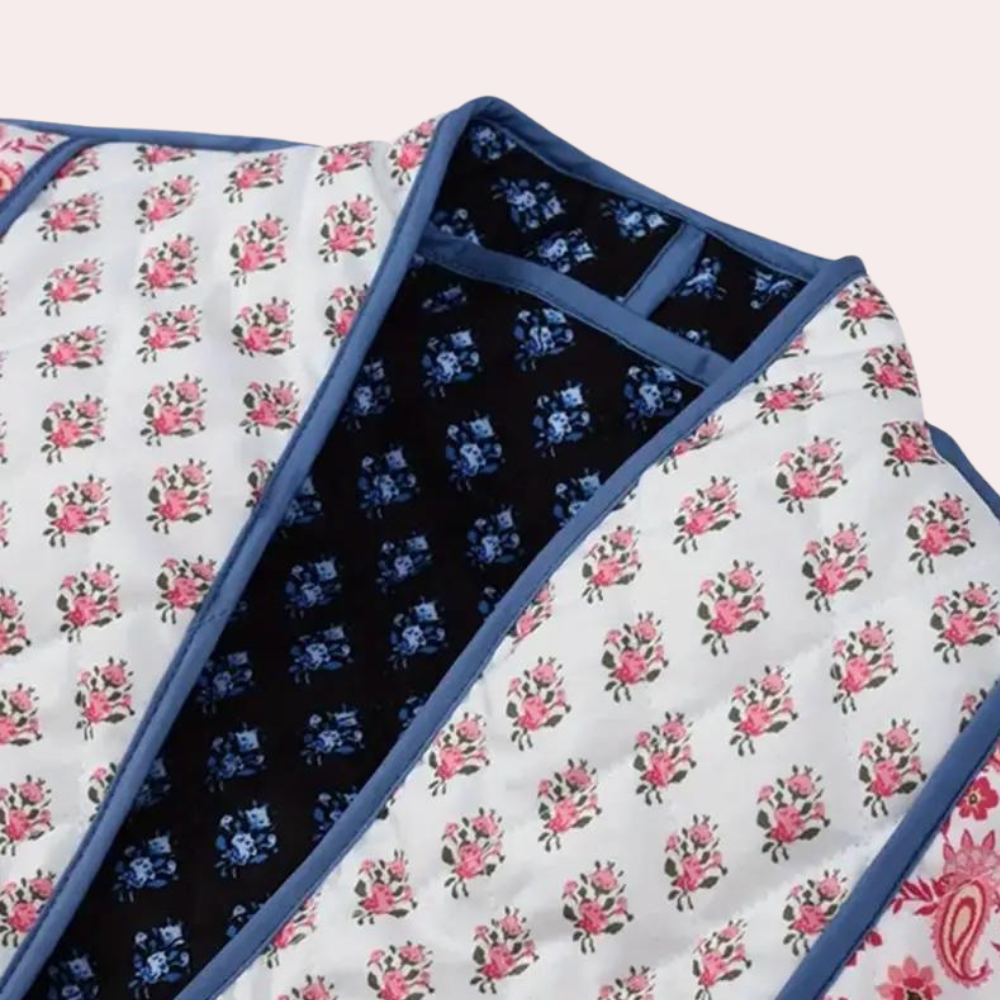Stilla | Elegant og Casual Blomsterjakke Til Kvinder