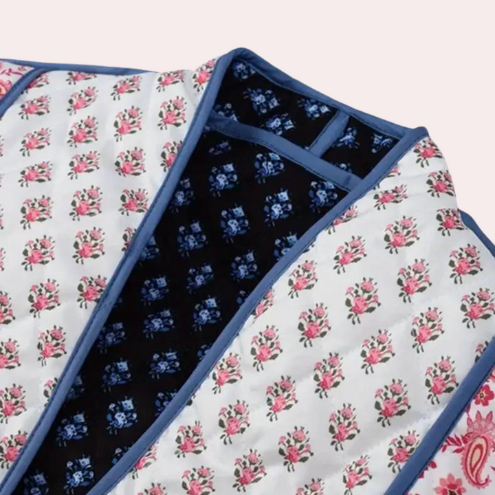 Stilla | Elegant og Casual Blomsterjakke Til Kvinder