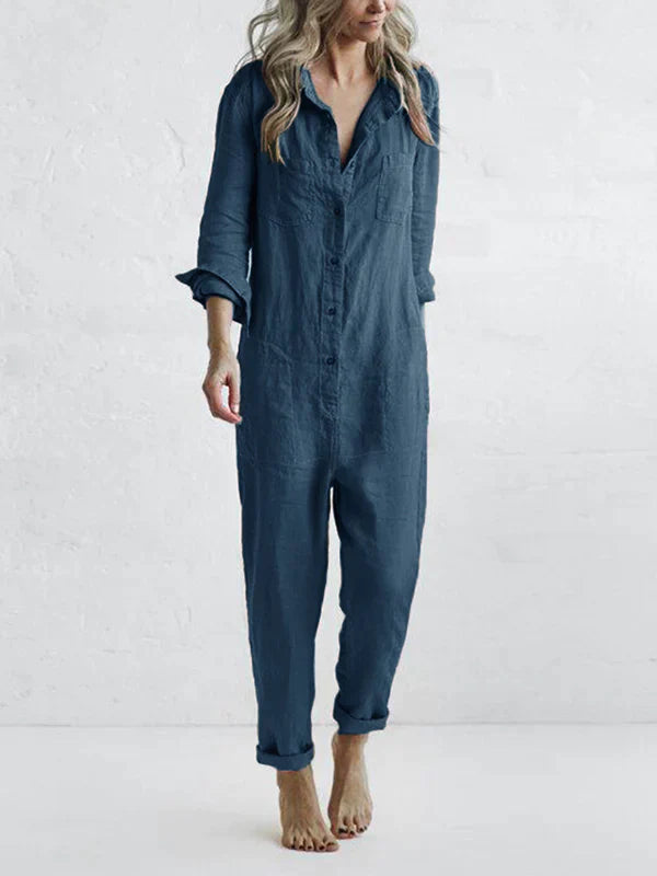 Stilla | Blanchet Figur Fremhævende Jumpsuit