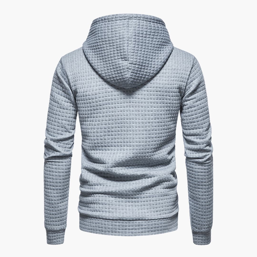 Stilla | Hoodie med Hætte Ternet - Moderne Fritids-Hoodie til Hverdag og Sport