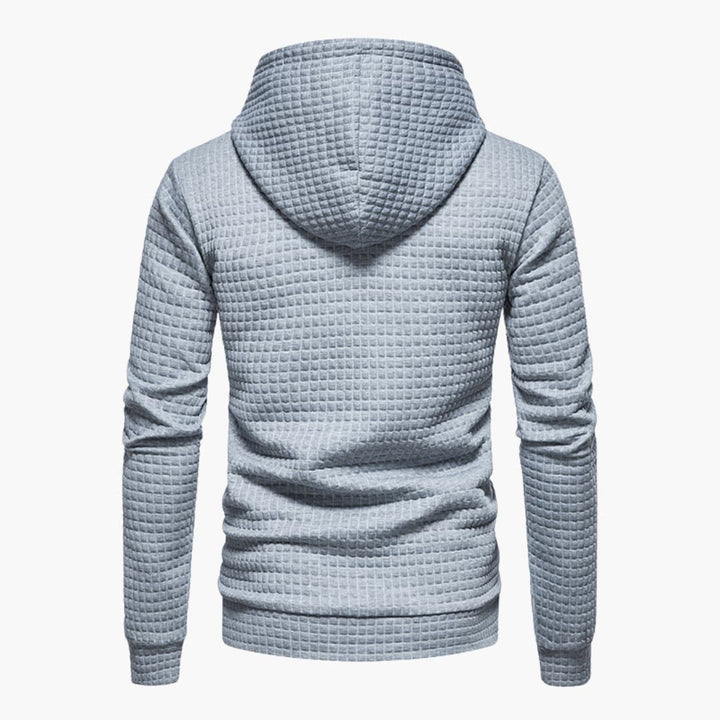 Stilla | Hoodie med Hætte Ternet - Moderne Fritids-Hoodie til Hverdag og Sport