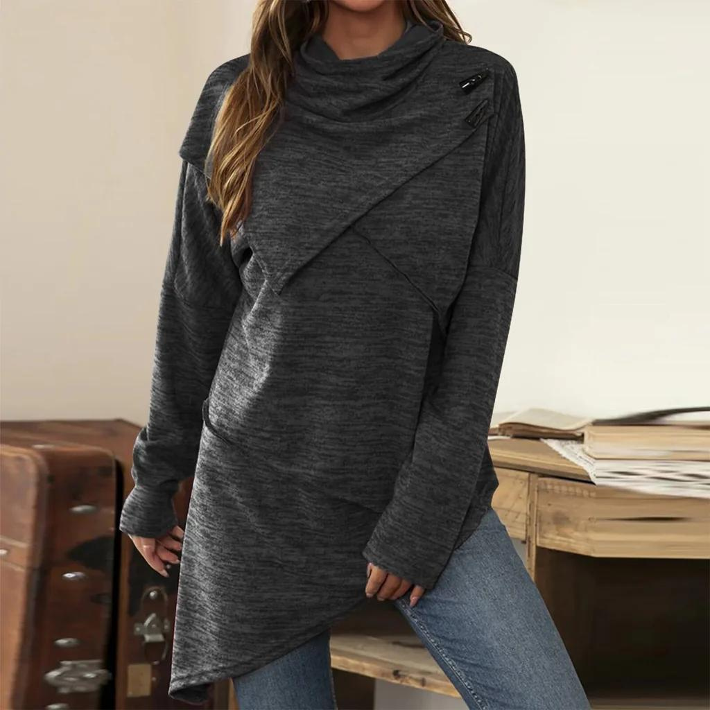 Stilla | Top Langærmet Asymmetrisk Top