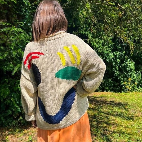 Stilla | Finstrikpullover med tidløst look