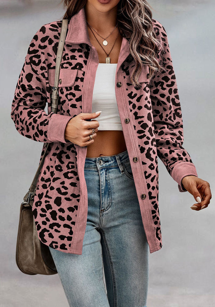 Stilla | Trendy vest i leopardmønster