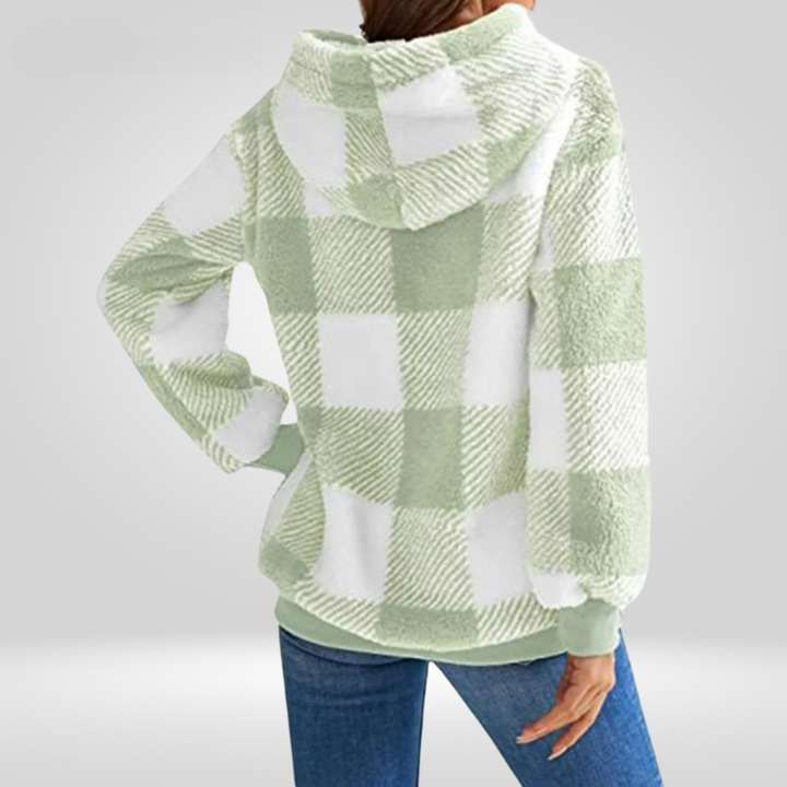 Stilla | Elegant Sweater Med Halvlynlås