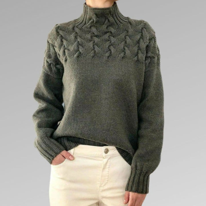 Stilla | Ubesværet Stilig Strikpullover