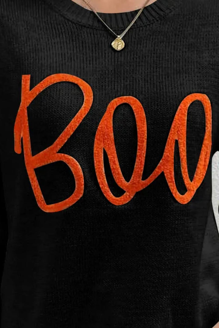 Stilla | Rund Hals Sweater Med Lange Ærmer
