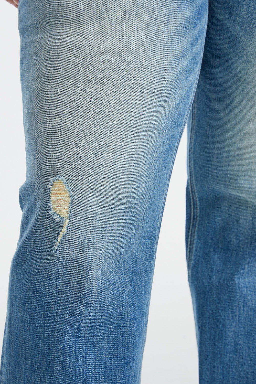Stilla | Full Size Ultra High-waist Gradient Bootcut Jeans