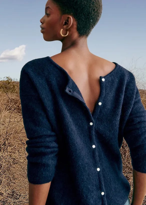 Stilla | groft strikket cardigan-trøje
